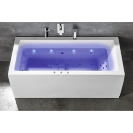 Chromothérapie spot RGB, 8 LED