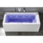 Chromothérapie spot RGB, 8 LED Chromothérapie spot RGB, 8 LED