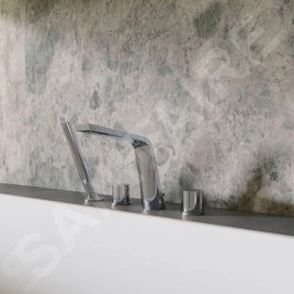 Steinberg 260 - Mitigeur sur le bord de baignoire, installation 4 trous, chrome 260 2400