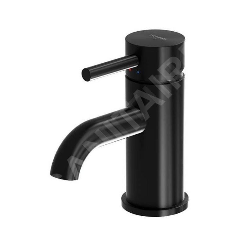Steinberg 100 - Mitigeur de lavabo, noir mat 100 1010 S