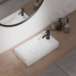 Steinberg 100 - Mitigeur de lavabo, noir mat 100 1010 S