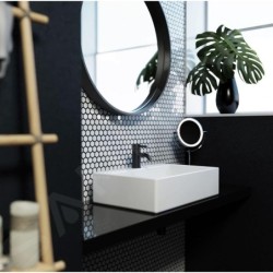 Steinberg 100 - Mitigeur de lavabo, noir mat 100 1010 S