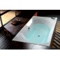 SALSA Bain rectangulaire 190x100x47cm, Blanc SALSA Bain rectangulaire 190x100x47cm, Blanc