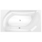SALSA Bain rectangulaire 190x100x47cm, Blanc SALSA Bain rectangulaire 190x100x47cm, Blanc