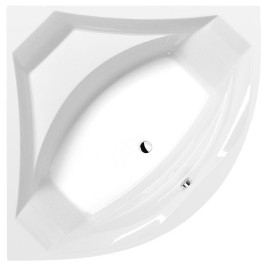 ROSANA Corner Bath 150x150x49cm, Blanc