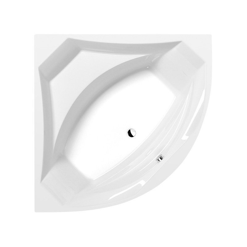 ROSANA Corner Bath 150x150x49cm, Blanc ROSANA Corner Bath 150x150x49cm, Blanc