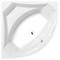 ROSANA Corner Bath 150x150x49cm, Blanc ROSANA Corner Bath 150x150x49cm, Blanc