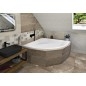 ROSANA Corner Bath 150x150x49cm, Blanc ROSANA Corner Bath 150x150x49cm, Blanc