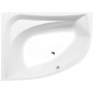 TANYA L Bain Asymétrique 160x120x49cm, Blanc TANYA L Bain Asymétrique 160x120x49cm, Blanc