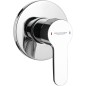 SIEGER Robinet de mélangeur de douche en béton, 1 voie, chrome