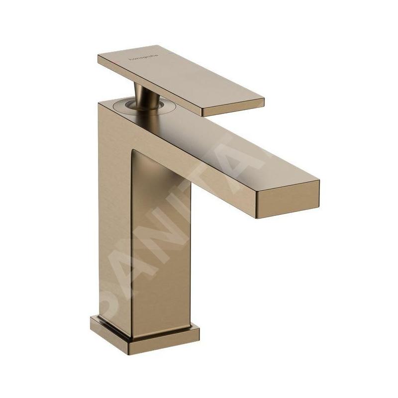 Hansgrohe Tecturis E - Mitigeur de lavabo, EcoSmart, bronze brossé 73011140