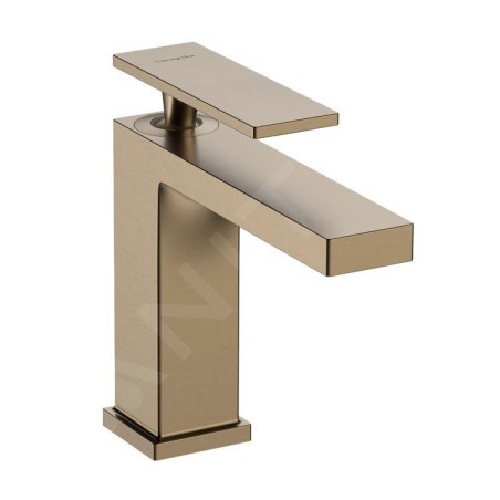 Hansgrohe Tecturis E - Mitigeur de lavabo, EcoSmart, bronze brossé 73011140