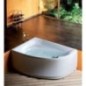 TANYA R Bain Asymétrique 160x120x49cm, Blanc TANYA R Bain Asymétrique 160x120x49cm, Blanc