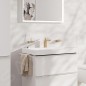 Hansgrohe Tecturis E - Mitigeur de lavabo, EcoSmart, bronze brossé 73011140
