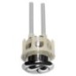 Bouton DUAL 49mm, chrome
