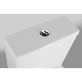 Bouton DUAL 49mm, chrome