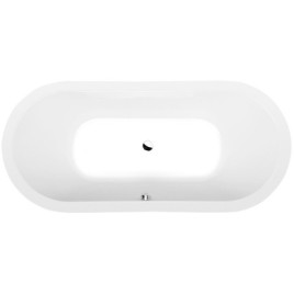 VIVA O Bain ovale 175x80x47cm, Blanc