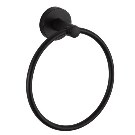 SAMBA porte-serviettes cercle, noir