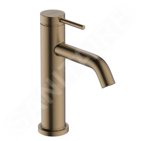 Hansgrohe Tecturis S - Mitigeur d'évier avec vidage, CoolStart, EcoSmart, bronze brossé 73314140