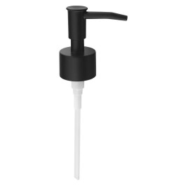 Pompe de rechange pour distributeur de savon, plastique, mat noir