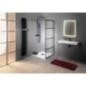 CURE BLACK Vitrine 700 mm, verre clair