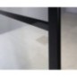 CURE BLACK Vitrine 700 mm, verre clair
