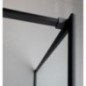 CURE BLACK Vitrine 700 mm, verre clair