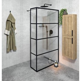 CURE BLACK Vitrine 700 mm, verre clair