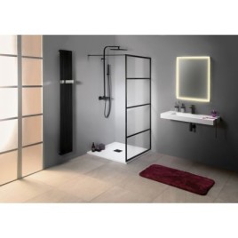 CURE BLACK Vitrine 900 mm, verre clair