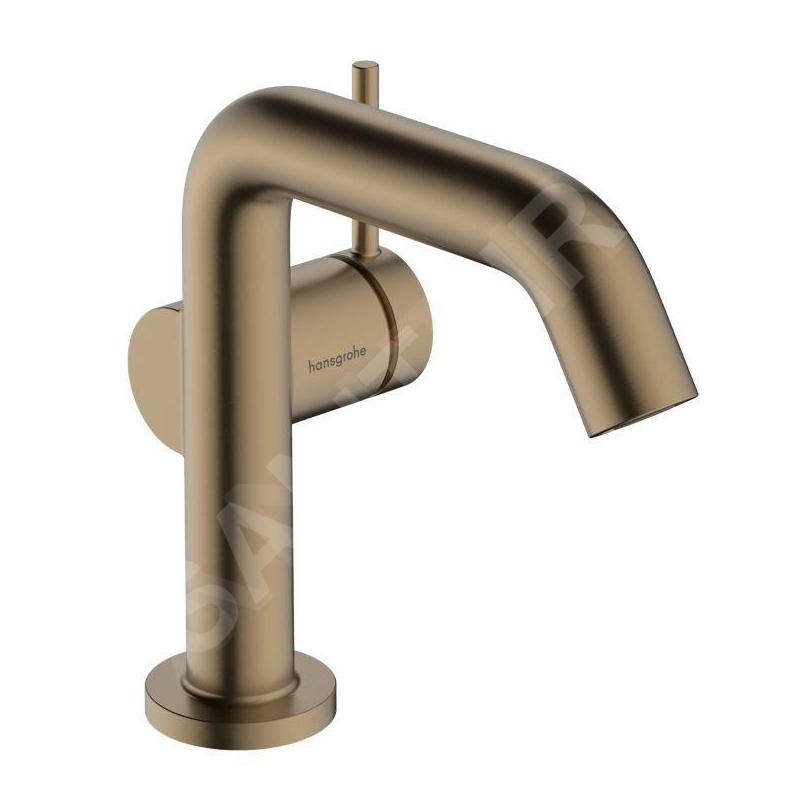 Hansgrohe Tecturis S - Mitigeur de lavabo avec vidage Push-Open, CoolStart, EcoSmart, bronze brossé 73320140