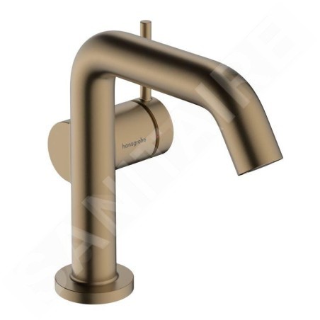 Hansgrohe Tecturis S - Mitigeur de lavabo avec vidage Push-Open, CoolStart, EcoSmart, bronze brossé 73320140