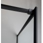 CURE BLACK Vitrine 1000 mm, verre clair