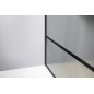 CURE BLACK Vitrine 1000 mm, verre clair