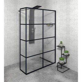 CURE BLACK Enclosion 1200 mm, verre clair