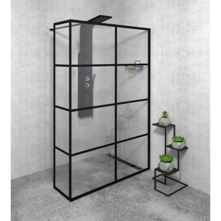 CURE BLACK Enclosion 1200 mm, verre clair