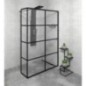 CURE BLACK Enclosion 1200 mm, verre clair