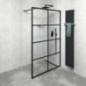 CURE BLACK Enclosion 1200 mm, verre clair