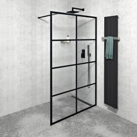 CURE BLACK Vitrine 1400 mm, verre clair