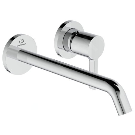 Ideal Standard Joy - Mitigeur de lavabo encastré, bec 225 mm, 2 trous, chrome A7379AA
