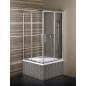 CARMEN Vitrine carrée 800x800x1650mm, verre clair CARMEN Vitrine carrée 800x800x1650mm, verre clair