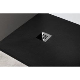 MITIA Marble Shower Tray 140x90cm, noir