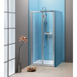 Porte de douche intérieure 700mm, verre clair
