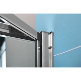 EASY Porte de douche 900mm, verre clair