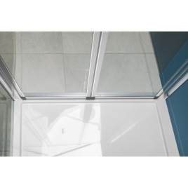 EASY Porte de douche 900mm, verre clair