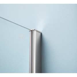 EASY Porte de douche 900mm, verre clair
