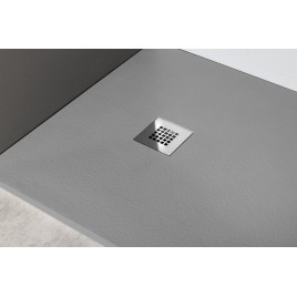 MITIA Marble Shower Tray 160x90cm, gris