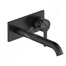 Duravit C.1 - Mitigeur de lavabo encastré, noir mat C11070004046