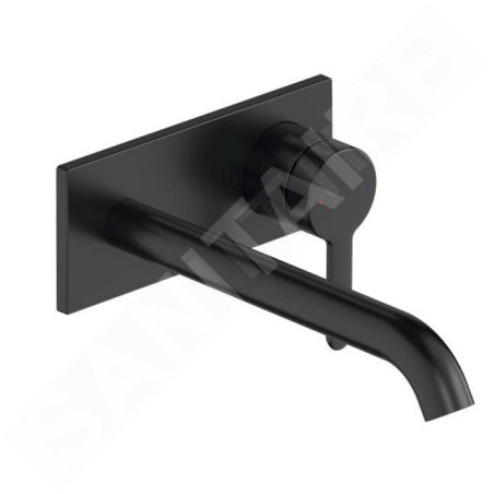 Duravit C.1 - Mitigeur de lavabo encastré, noir mat C11070004046