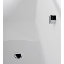 MARBLE Pop Up Bath Filler déchets (L) 775mm, Chrome