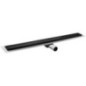 MANUS ONDA drain de sol en acier inoxydable avec grille, L-1050, DN50, noir mat
